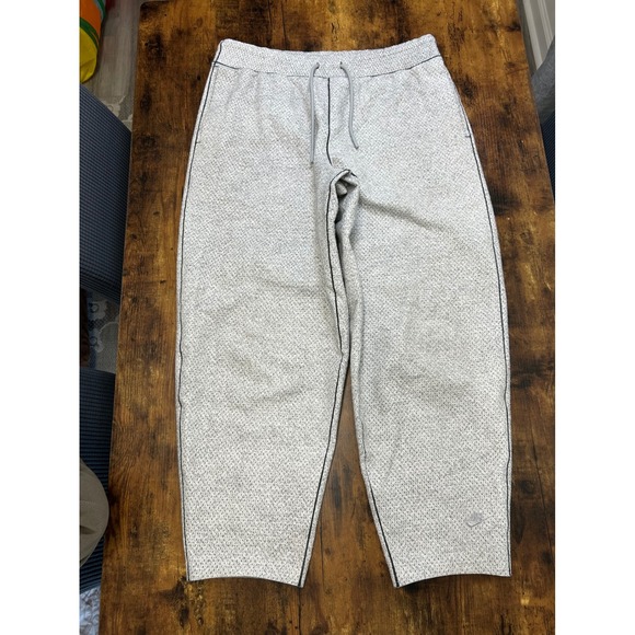 Nike Pants - Nike Tech Pack Therma-FIT ADV Grey Textured Wide Leg Joggers womens Medium sport
